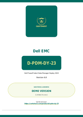 D-PDM-DY-23 Exam Questions Answers Dumps PDF Practice Test
